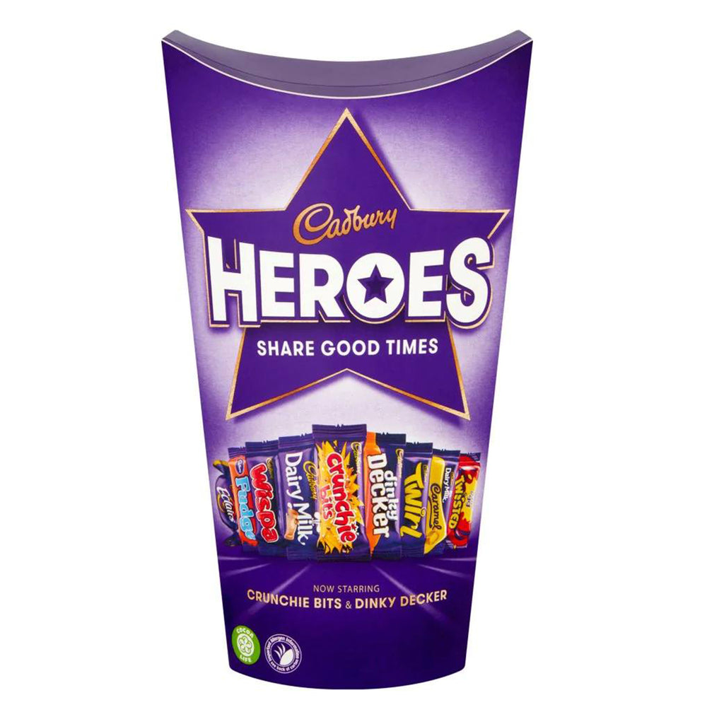 Image of Cadbury UK Heroes Assorted Chocolates and Toffees - 290g