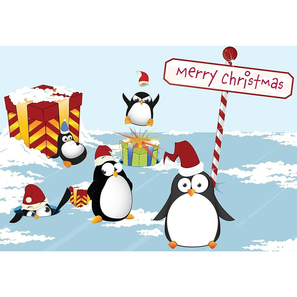 Image of Merry Christmas, Penguin & Friends, 18 Pack