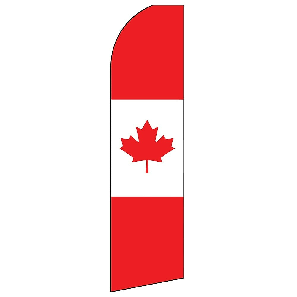 Image of Swooper Message Banner Kit With Pole & Ground Spike, Canada