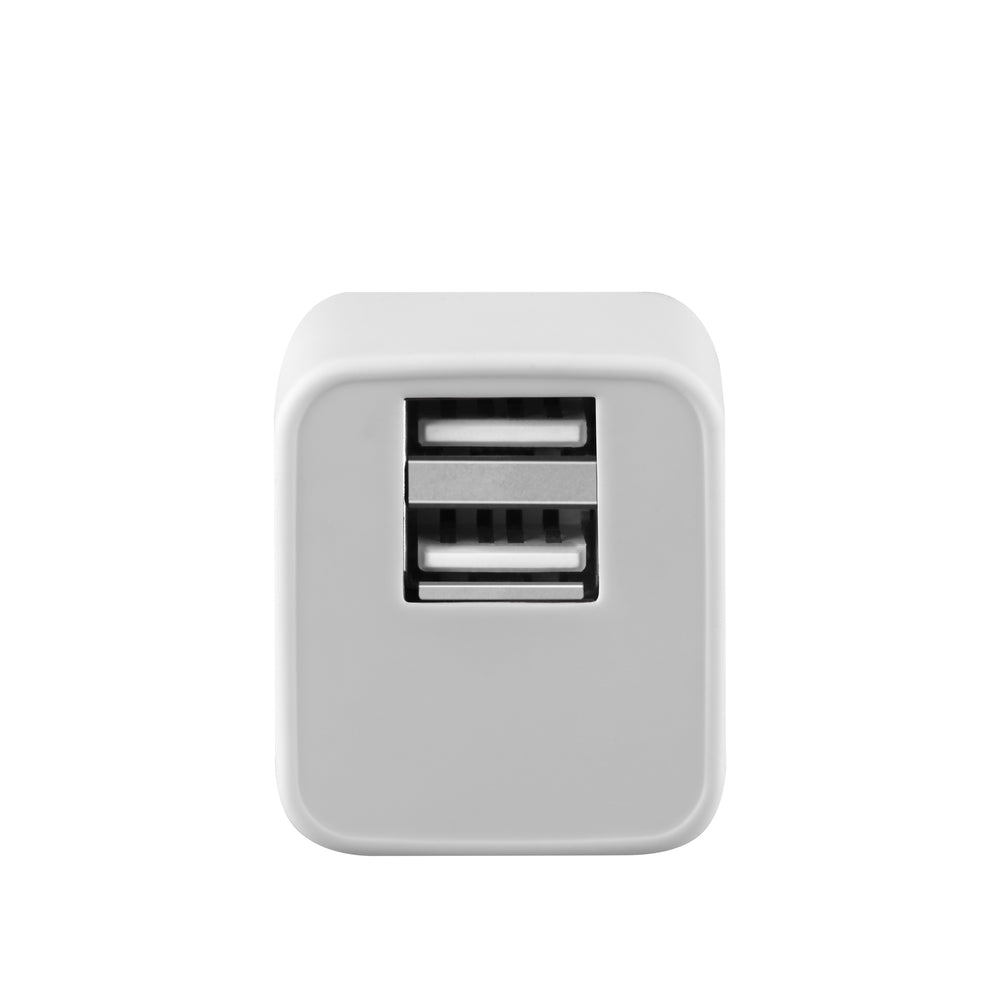 Image of Basic Tech Dual USB Wall Charger White