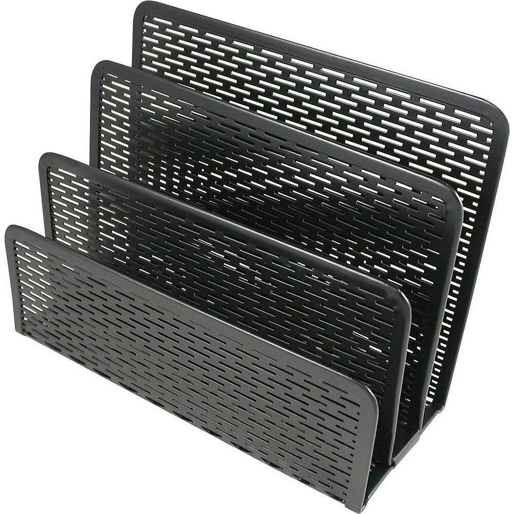 Image of Artistic Products 3-Compartment Metal Letter Sorter