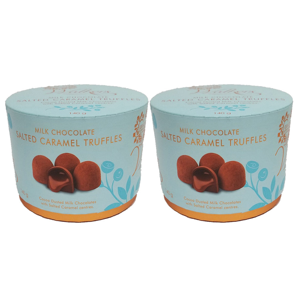 Image of Walkers Salted Caramel Truffles 140g (2 pack)