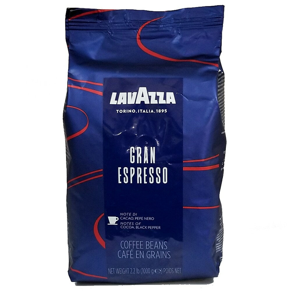 Image of Lavazza Gran Espresso Whole Bean Coffee Bag - 1kg