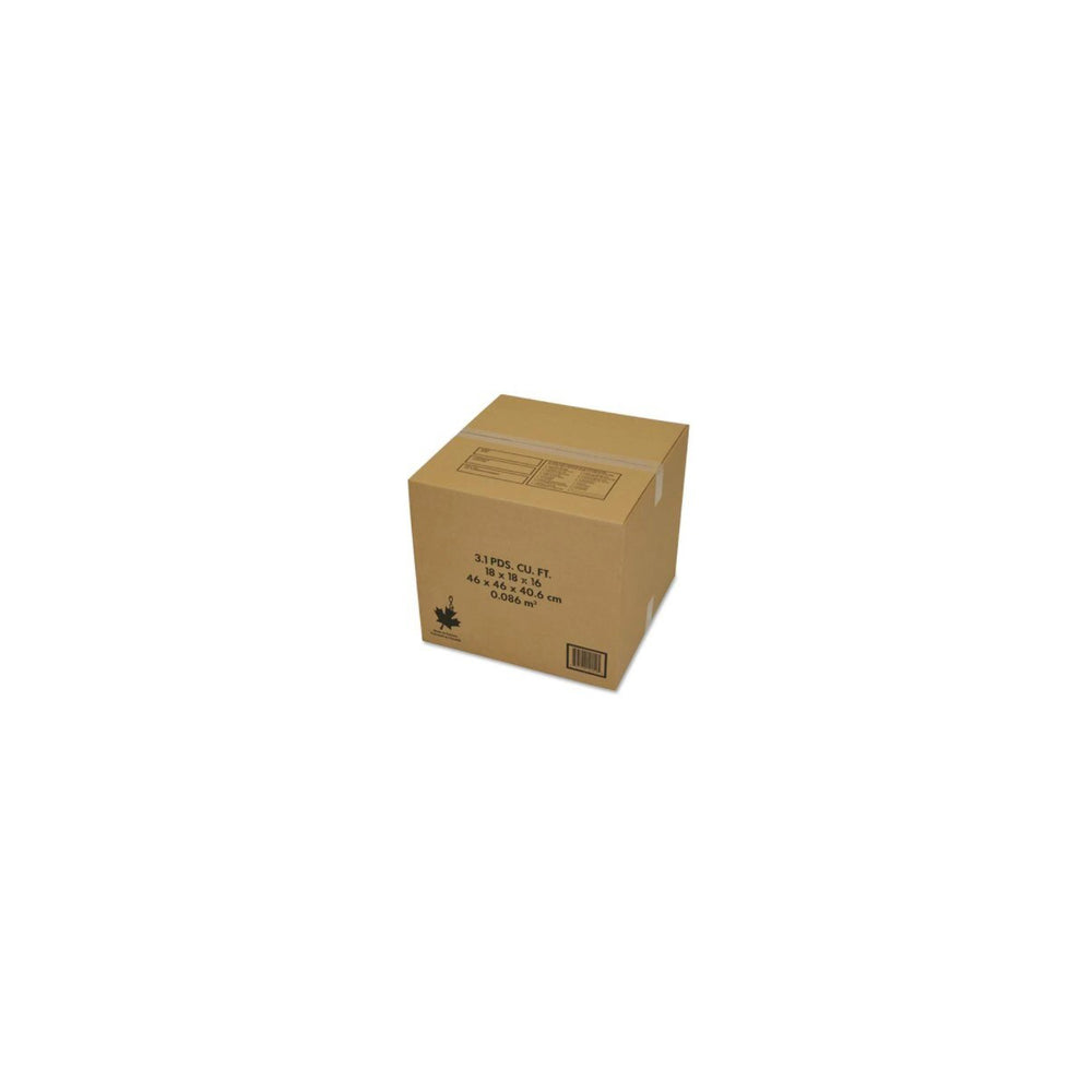 Image of Crownhill Shipping Boxes - 18" L x 16" W x 18" H - Brown - 10 Pack