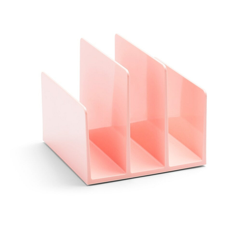 Image of Poppin Fin File Sorter - Blush, Pink