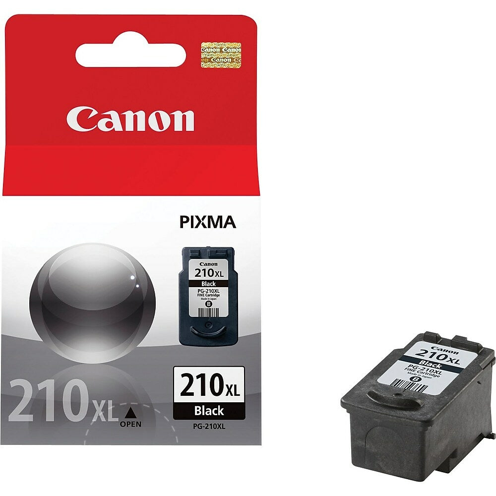 Image of Canon PG-210XL Black Ink Cartridge, High Yield (2973B001)