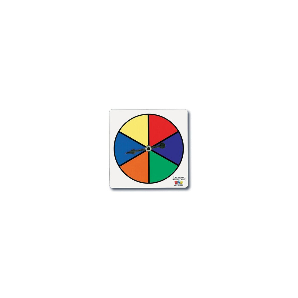 Image of Learning Advantage Six Colour Spinners, 5 Pack (CTU7354)