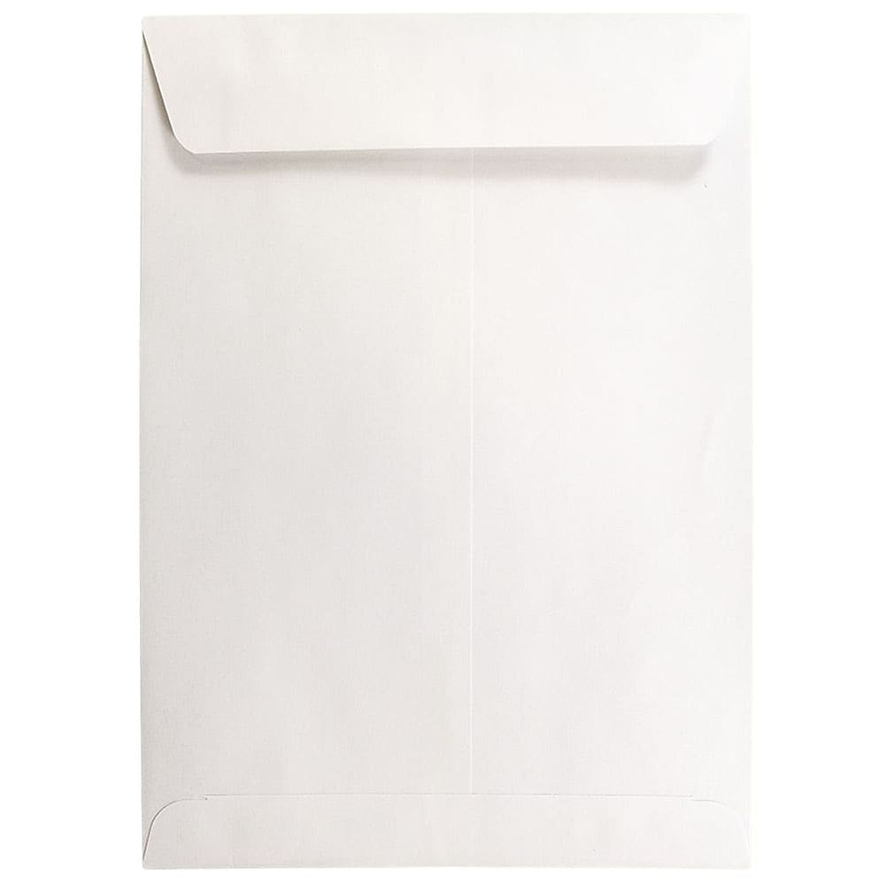 Image of JAM Paper 7.5 x 10.5 Open End Envelopes, White, 1000 Pack (4120B)
