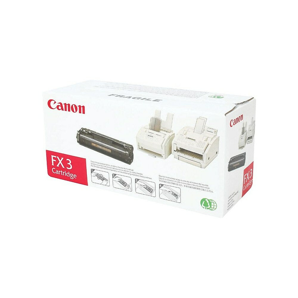 Image of Canon FX-3 Black Toner Cartridge (1557A011)