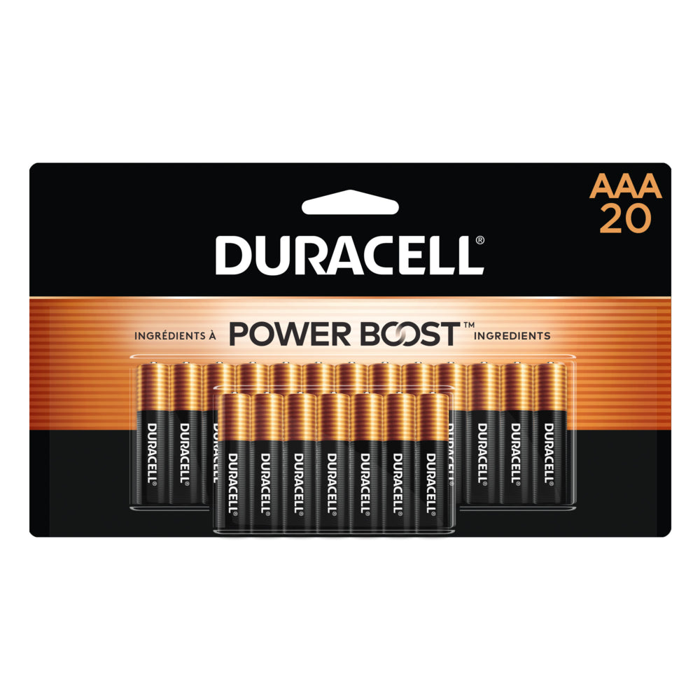 Image of Duracell Coppertop AAA Alkaline Batteries - 20 Pack