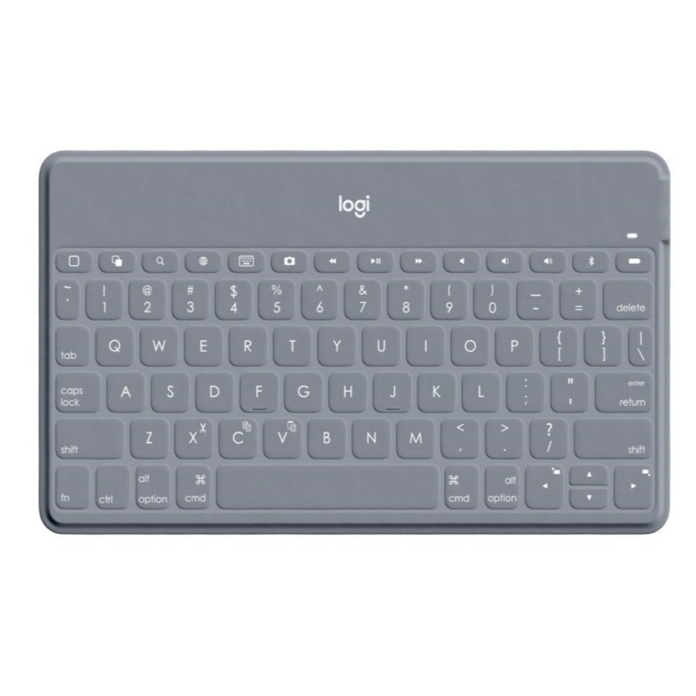 Image of Logitech Keys-To-Go Bluetooth Keyboard for iPhone, iPad, and Apple TV - Stone, Grey