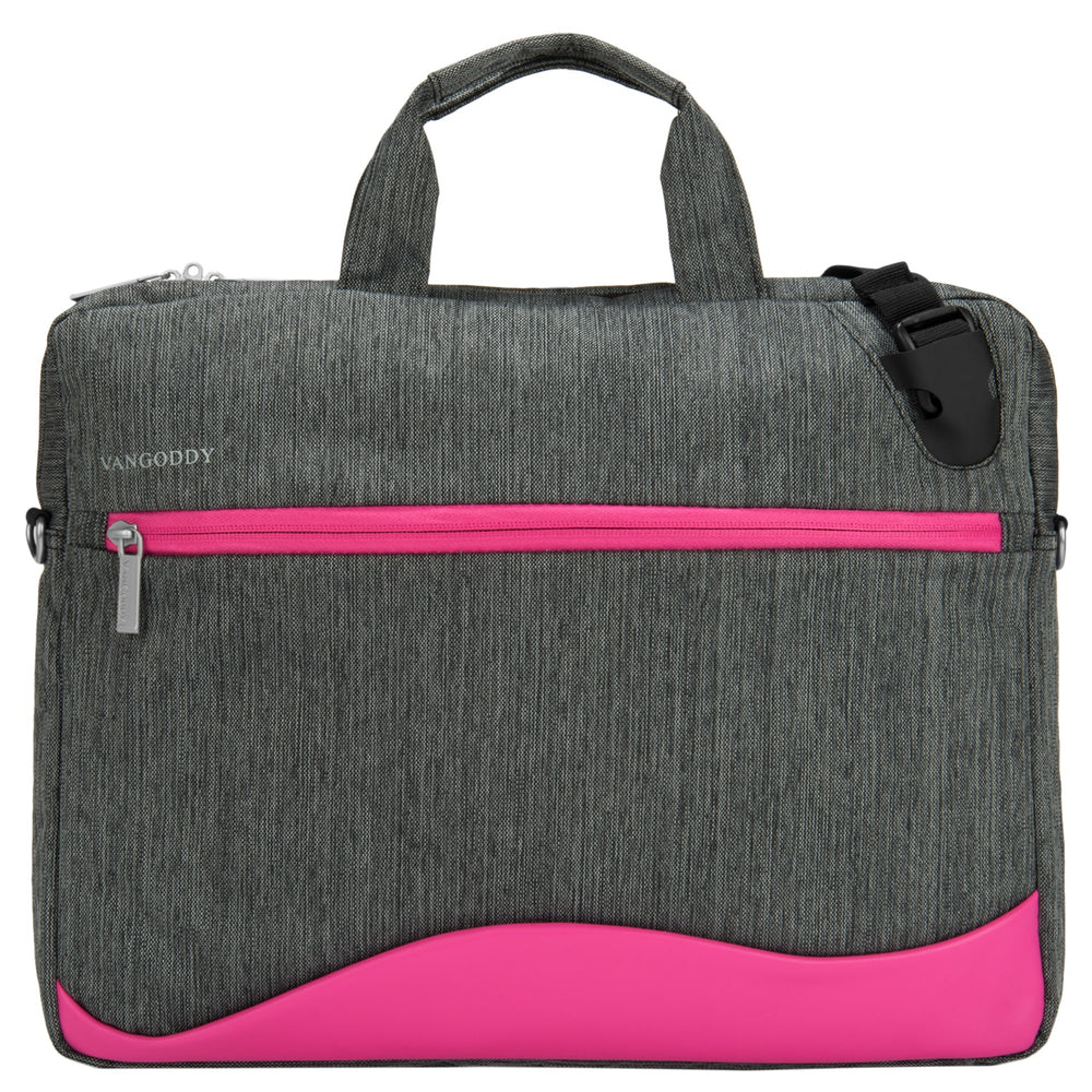 Image of Vangoddy Wave 15.6" Laptop Messenger Bag - Pink