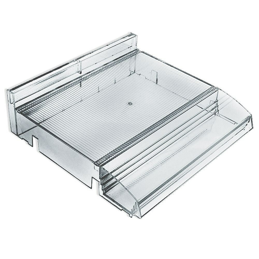 Image of Azar Displays Modular Adjustable Plastic Cosmetic Tray with Tester Tray, 2 Pack (225840)