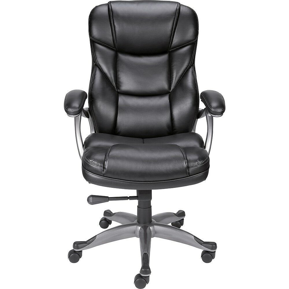  STP13160  Staples Executive Mesh-Back Manager's Chair, Black