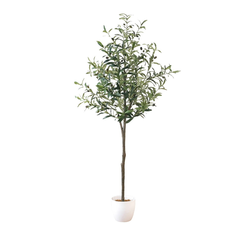 Image of Botaneeka Artificial Olive Tree - 66.9"
