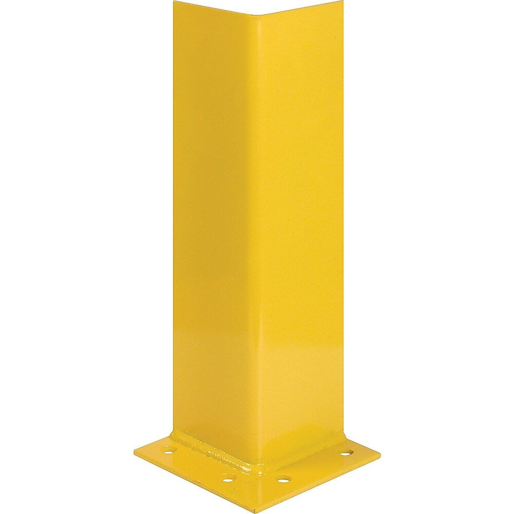 Image of Kleton Upright Protectors, Steel, 7" W x 7" D x 18-1/4" H, Safety Yellow