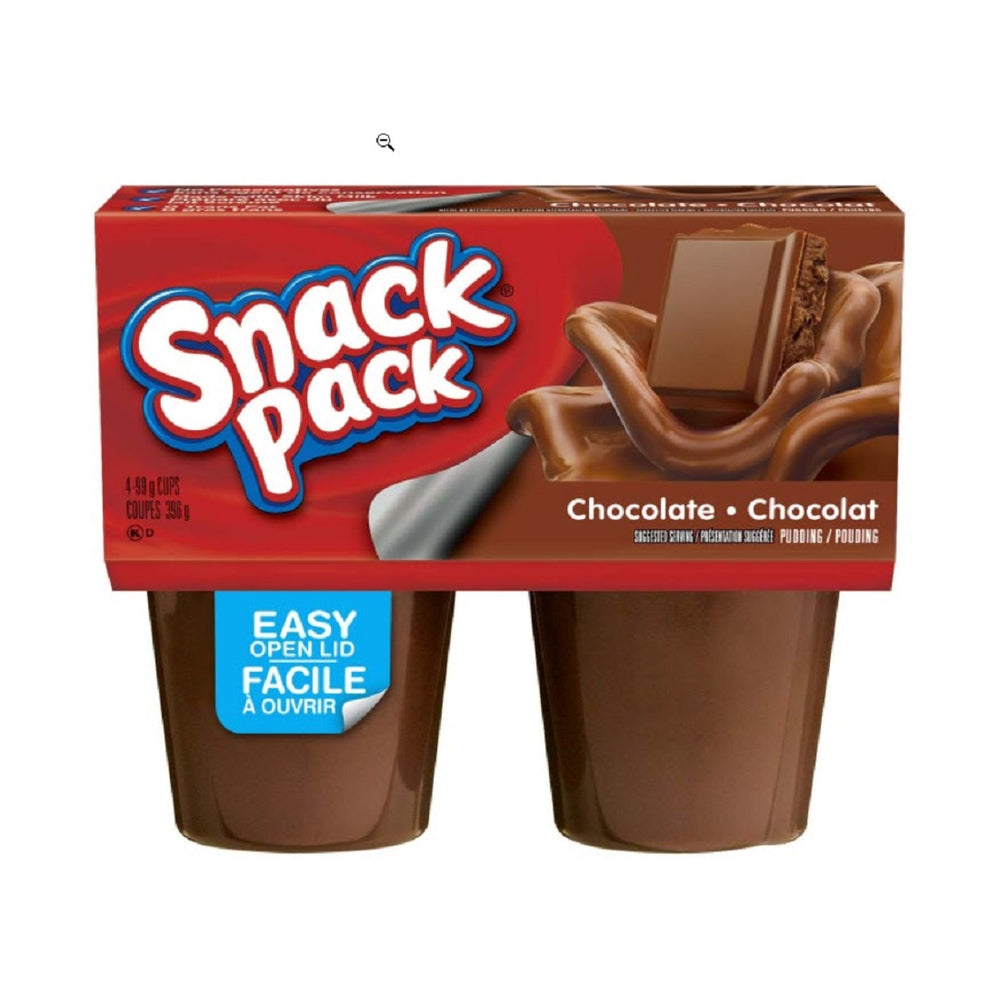 Image of Snack Pack Chocolate Pudding 396G - 4 Pack