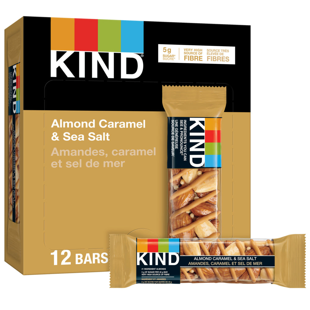 Image of KIND Caramel Almond SeaSalt Bar - 40g - 12 Pack