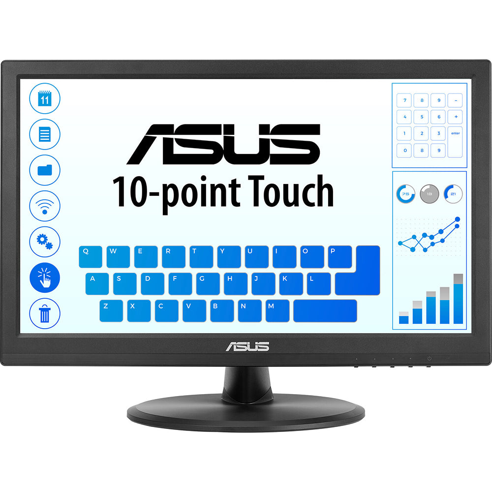 Image of ASUS 15.6" 1366 x 768 10-point Touch Touch Monitor - VT168HR