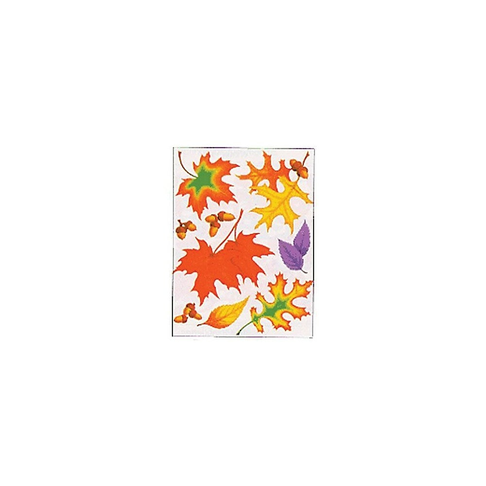 Image of Eureka Window Cling, Fall Leaves, 108 Pack (EU-836550)
