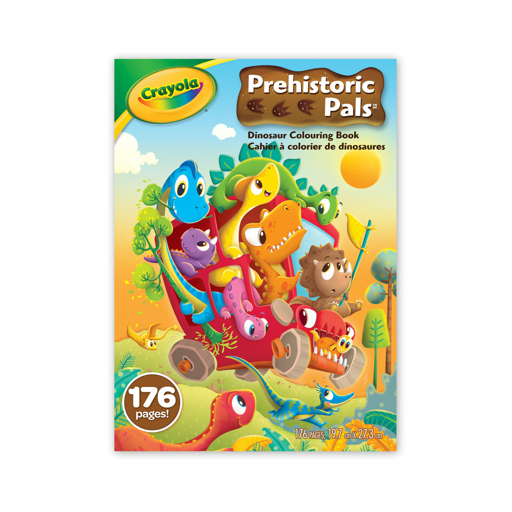Image of Crayola Colouring Book - Prehistoric Pals -176 Pages