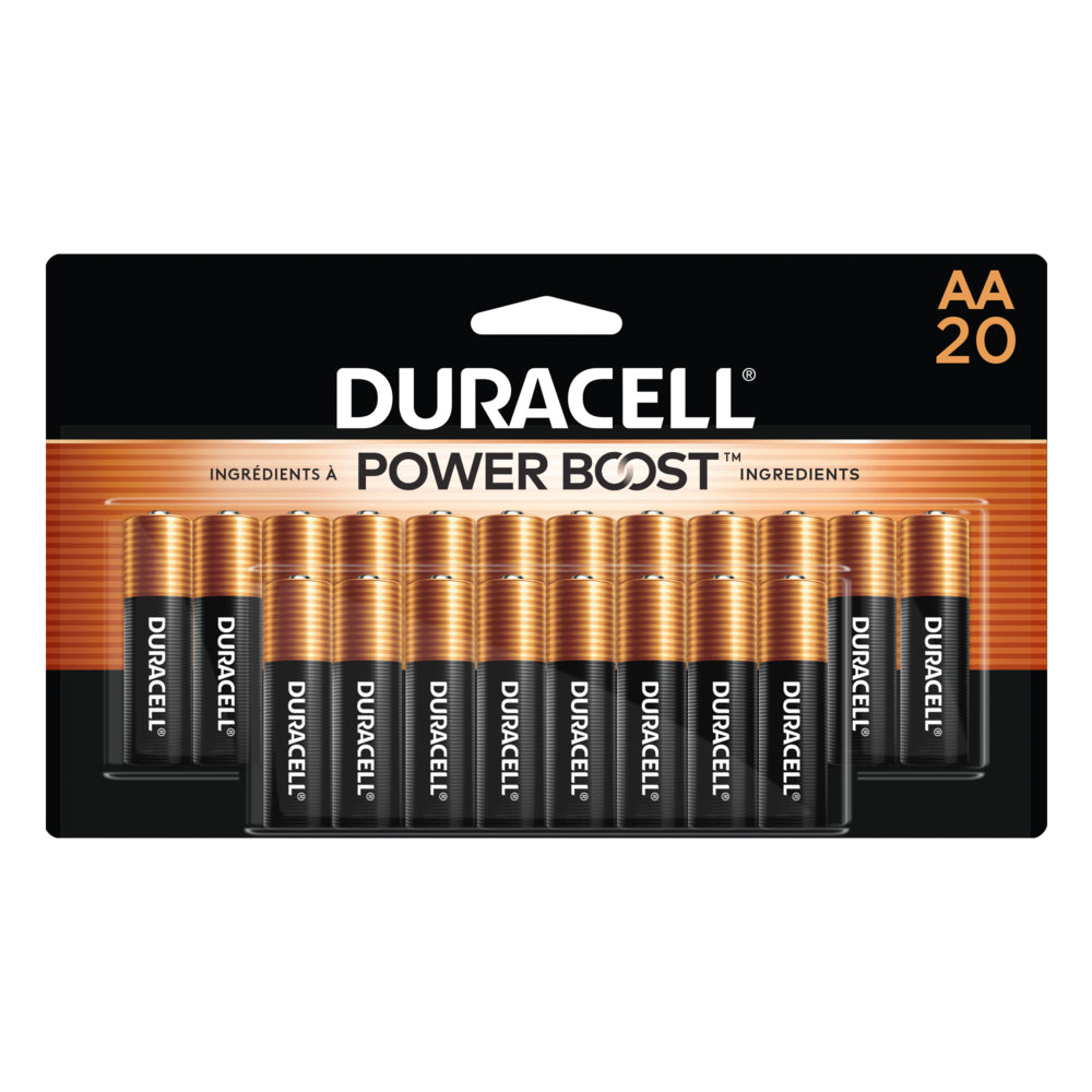 Image of Duracell Coppertop AA Alkaline Batteries - 20 Pack