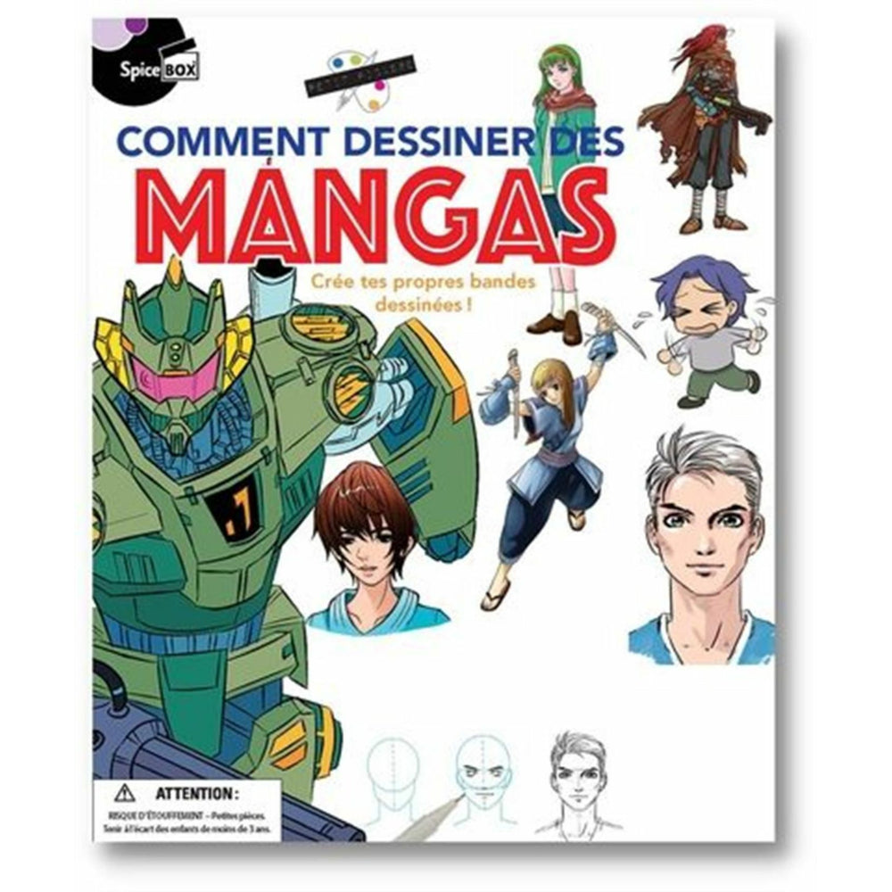 Image of Spicebox Comment dessiner les mangas, Multicolour_75587