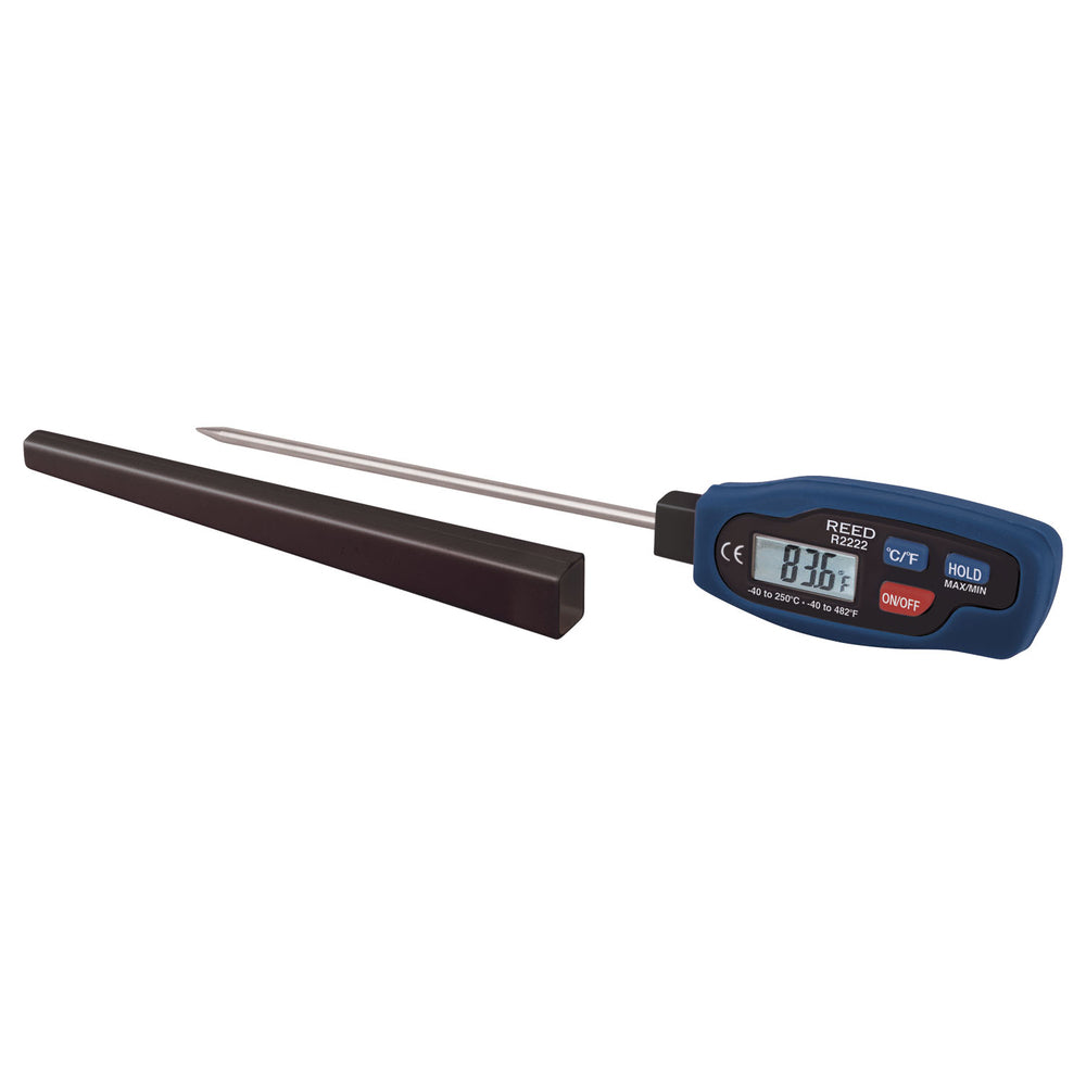 Image of REED Instruments R2222 Stainless Steel Digital Stem Thermometer