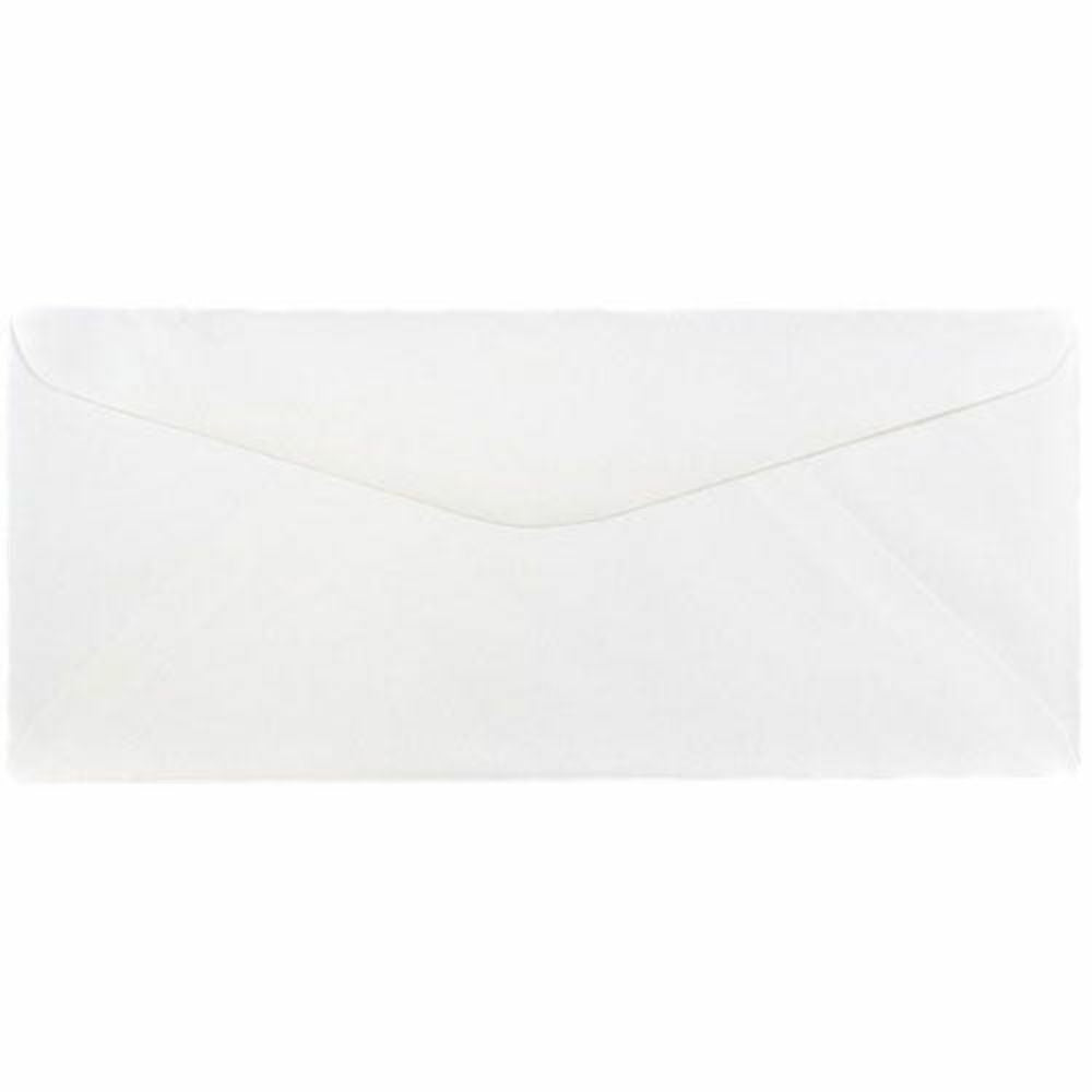 Image of JAM Paper #14 Business Commercial Envelopes - 5" x 11.5" - White - 50 Pack