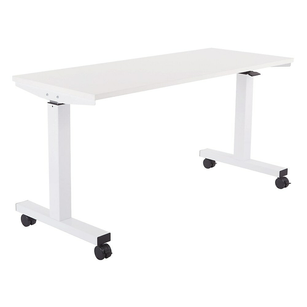 Image of Proline 5' Pneumatic Height Adjustable Table, White