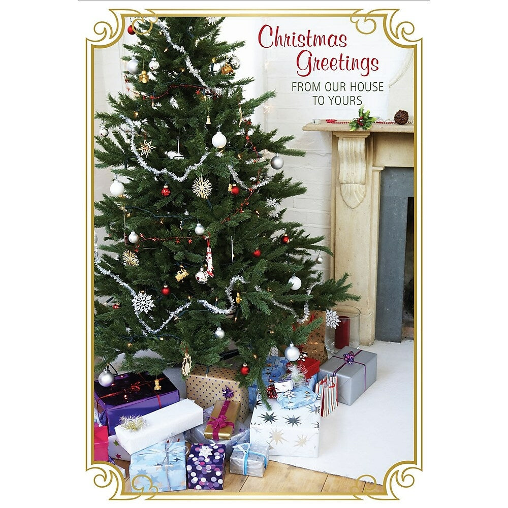 Image of House To House, Christmas Tree & Gifts, 18 Pack