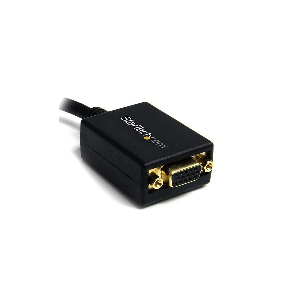 Image of StarTech DisplayPort to VGA Video Adapter Converter, Black