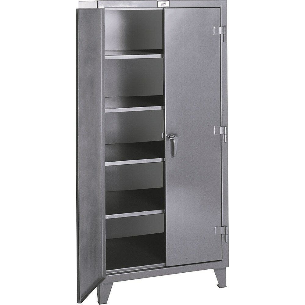 Image of Rough & Tough Storage Cabinets, 4, Cabinet, 72, Grey