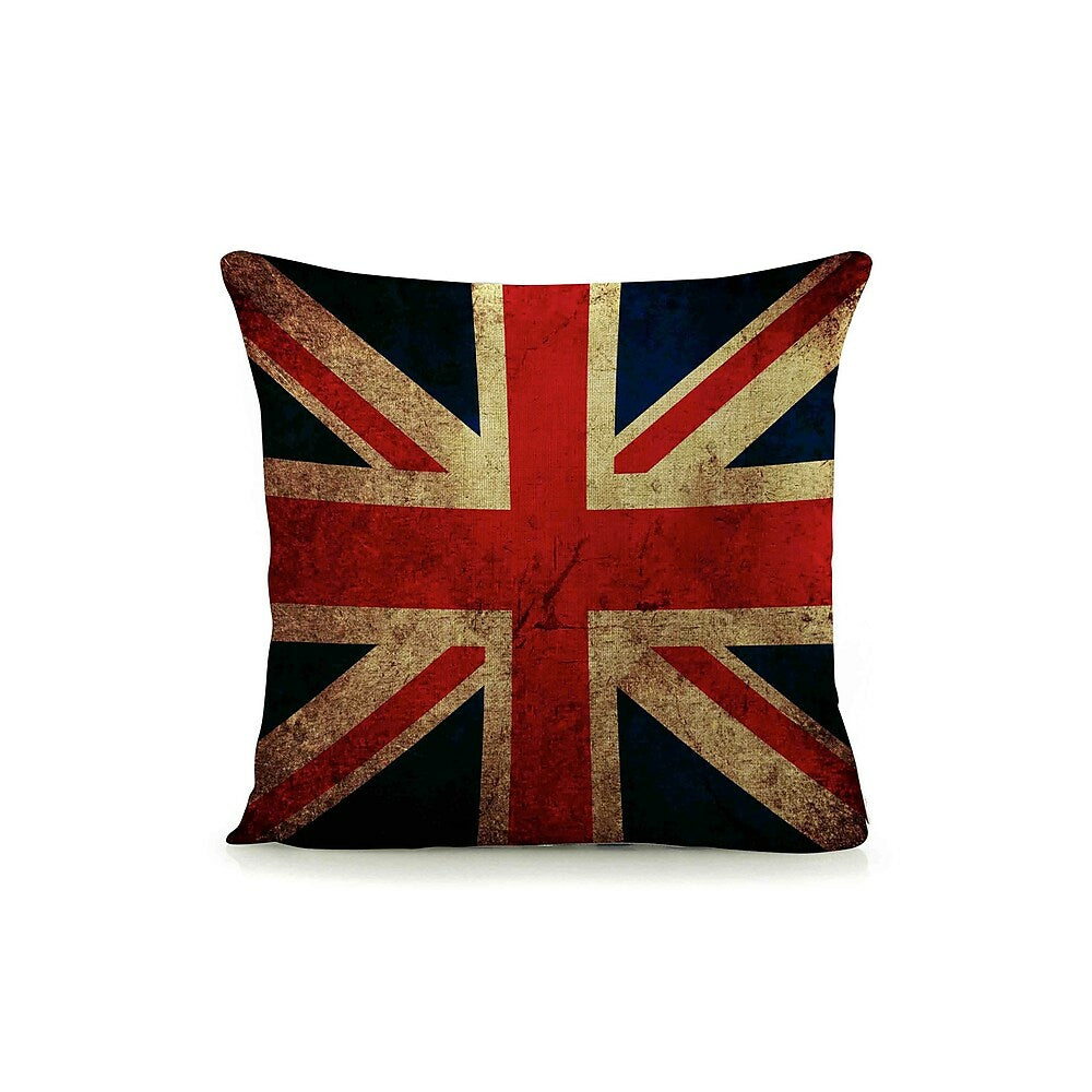 Image of Sign-A-Tology Union Jack Pillow - 18" x 18"