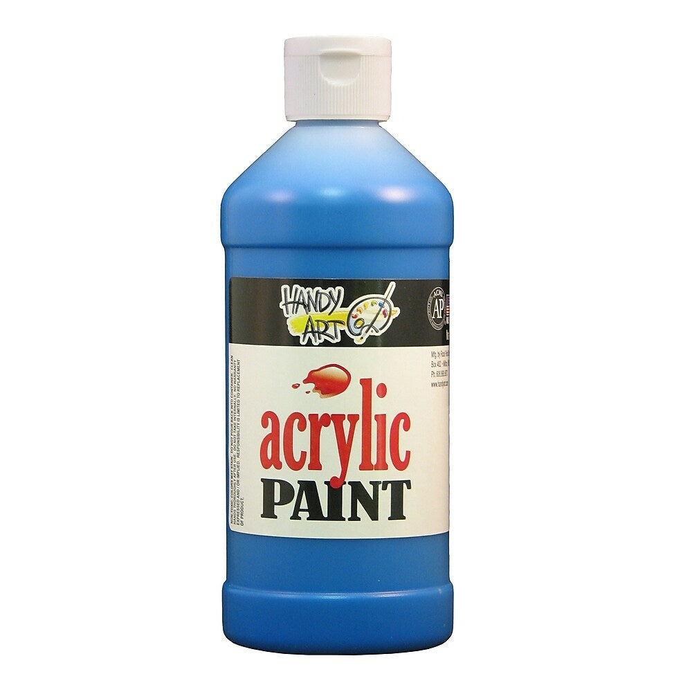 Image of Handy Art 101-065 Acrylic Paint, 16oz, Ultramarine Blue, 12 Pack