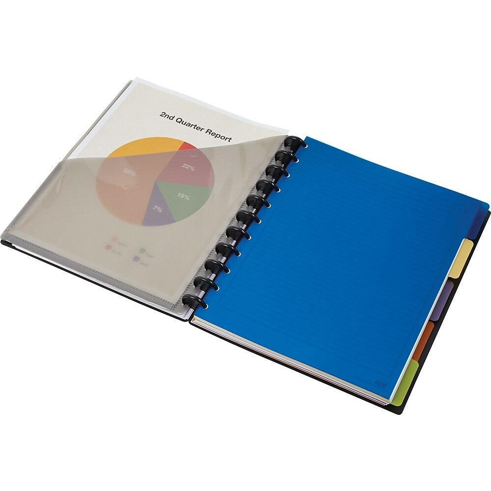 M By Staples Systeme Personnalisable De Cahier De Notes Arc En Poly Bureauengros Com