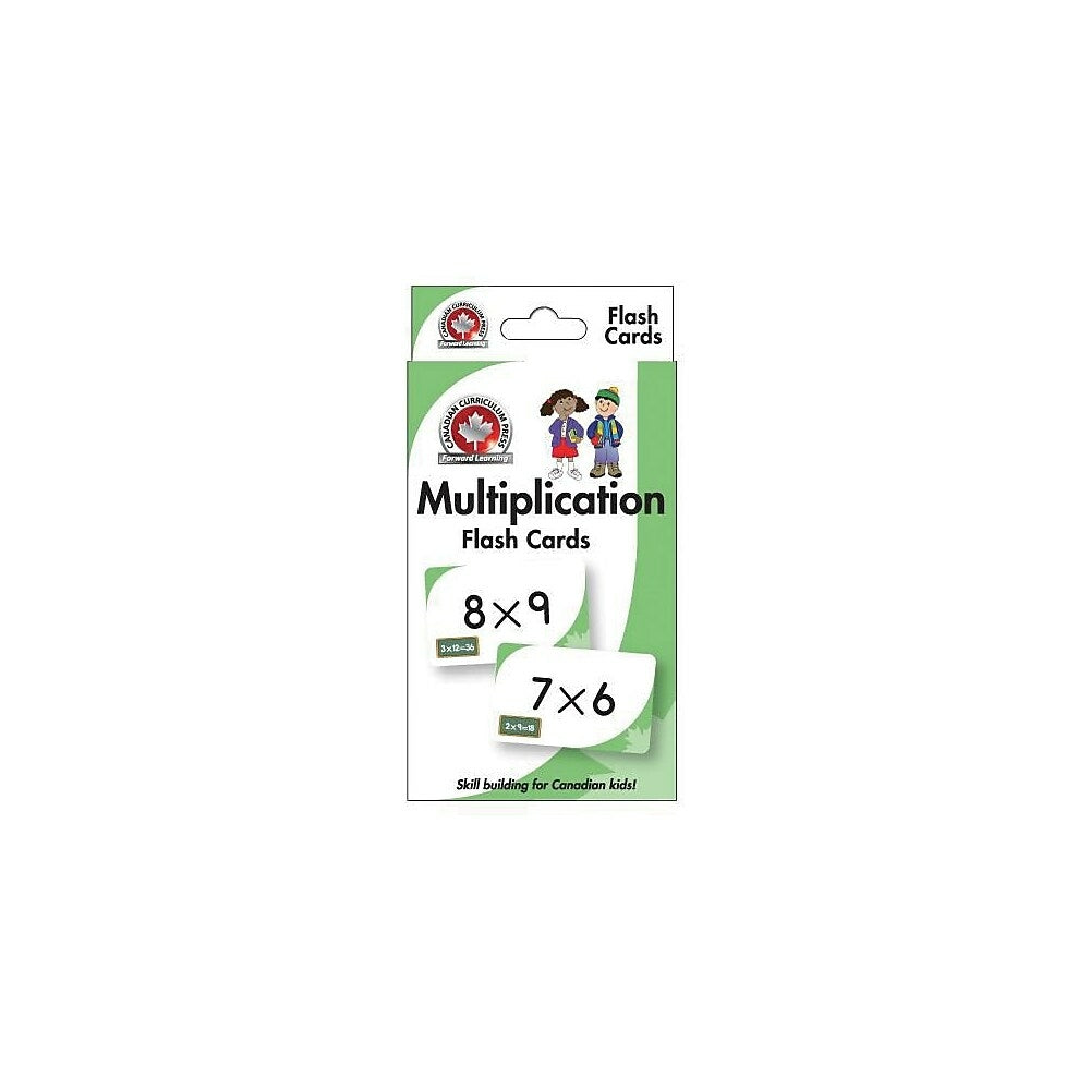 Image of Canadian Curriculum Press Multiplication Flashcards