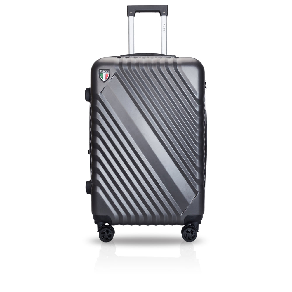 Image of TUCCI Italy PENDENZA 20" Luggage - Charcoal