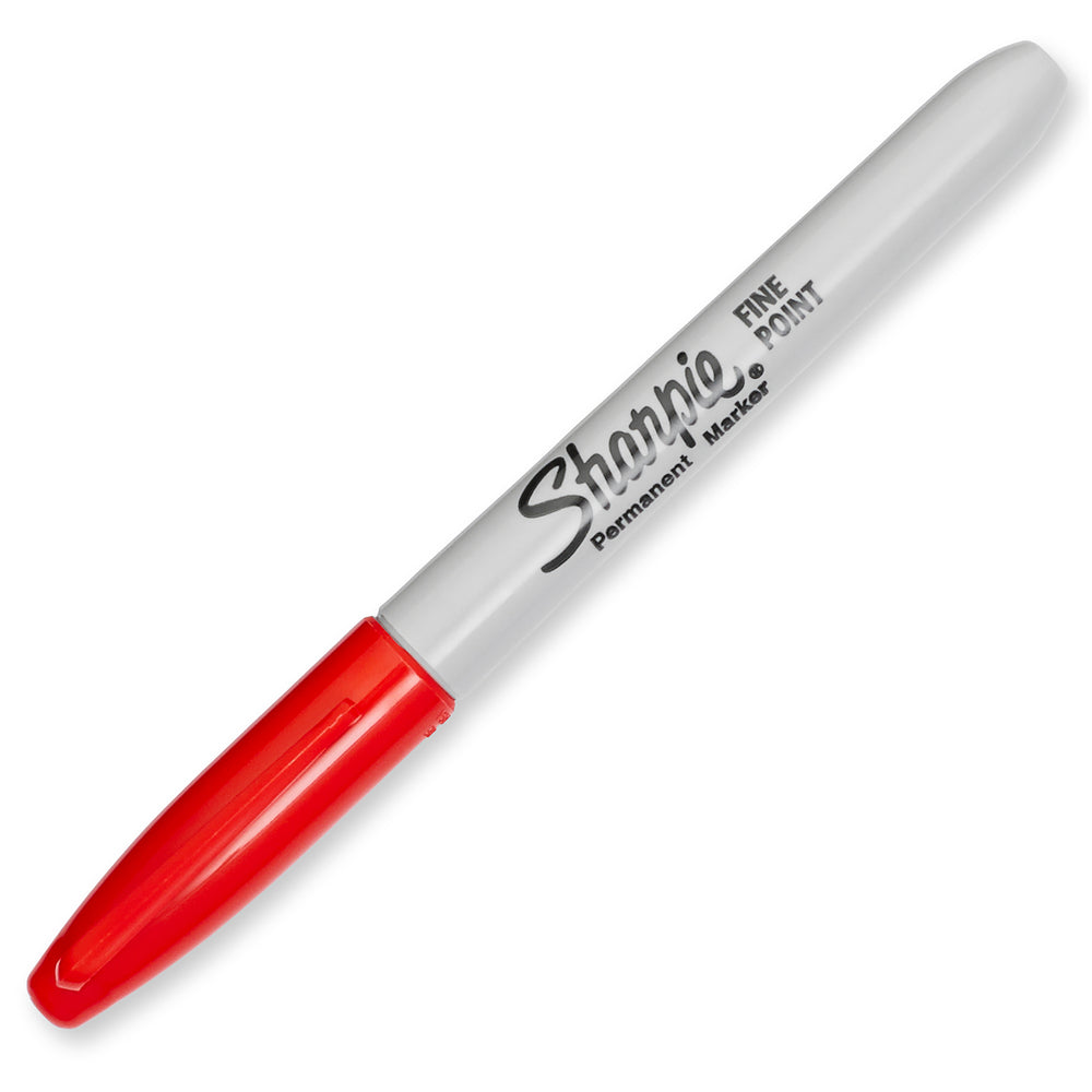 Image of Sharpie Fine Permanent Marker, Red