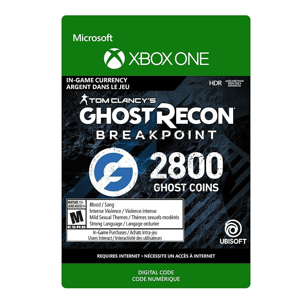 ghost recon breakpoint xbox one digital code