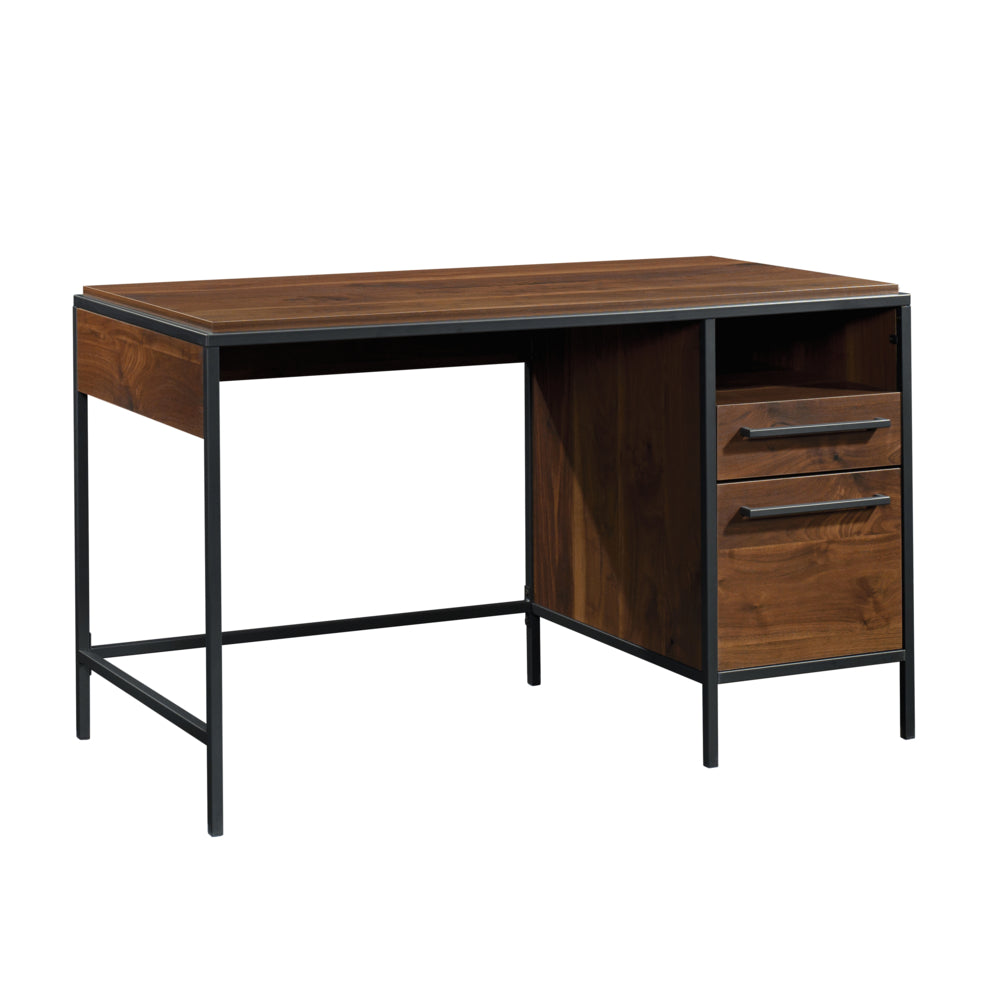 Image of Sauder - 429549 Nova Loft Desk - Grand Walnut, Brown