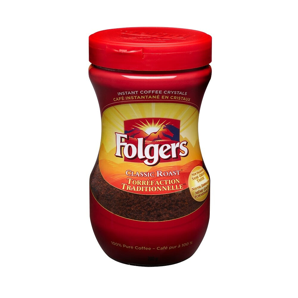 Image of Folgers Instant Coffee - Classic Roast - 200g