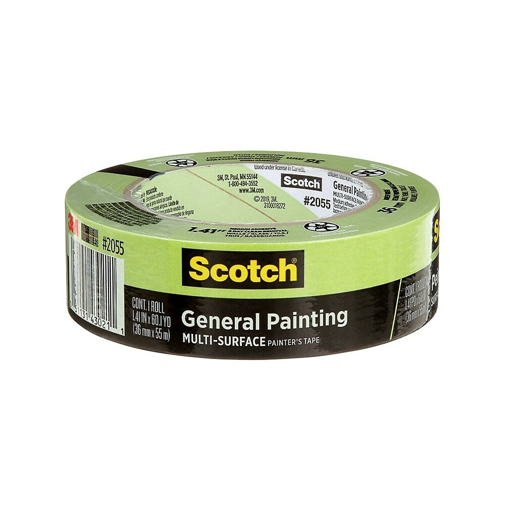 Image of Scotch Eco-Friendly General Purpose Masking Tape, 36mm x 55m