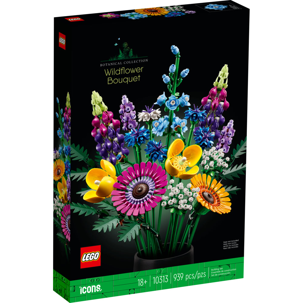 Image of LEGO Icons Wildflower Bouquet - 939 Pieces