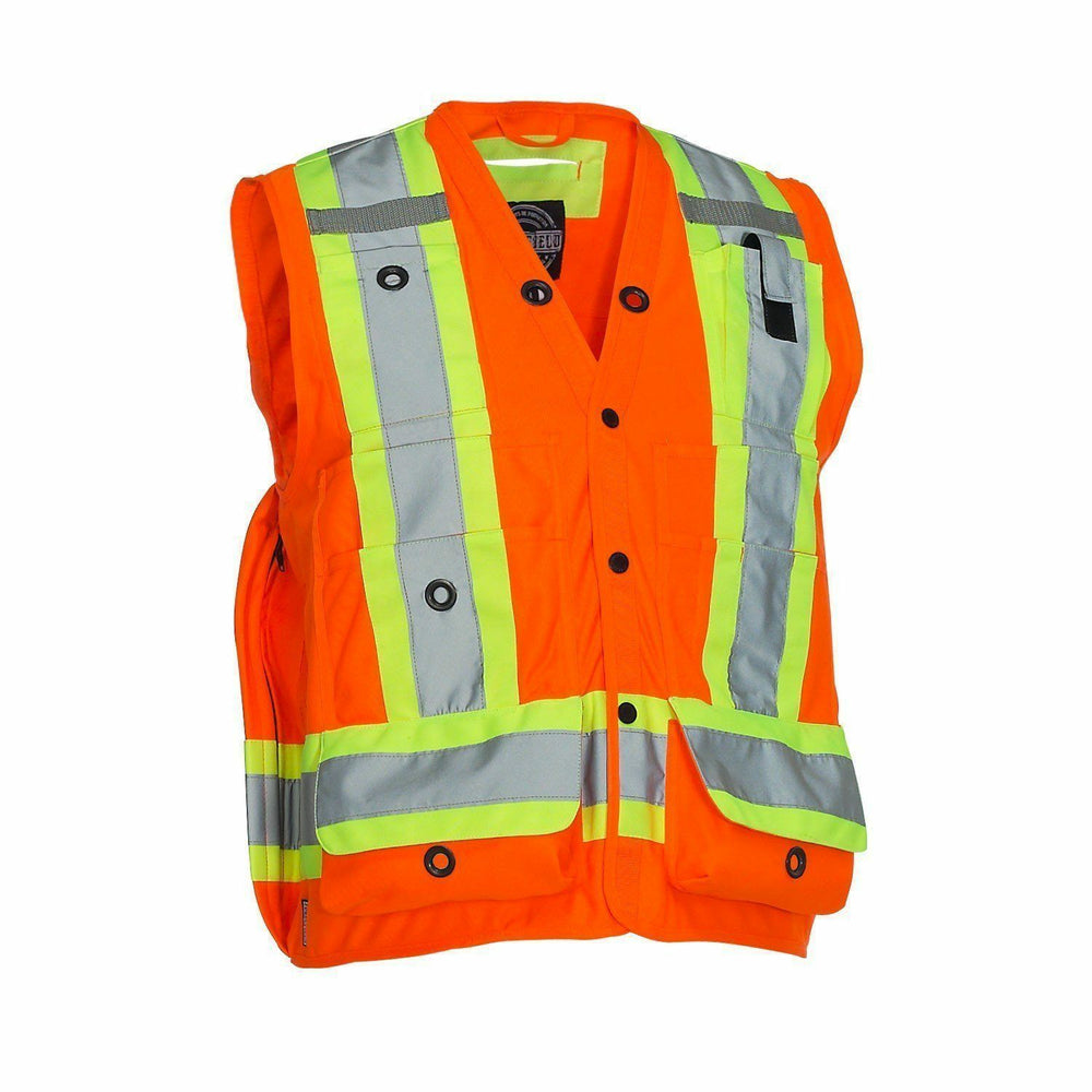 Image of Forcefield Surveyor's Vest - Orange - Large