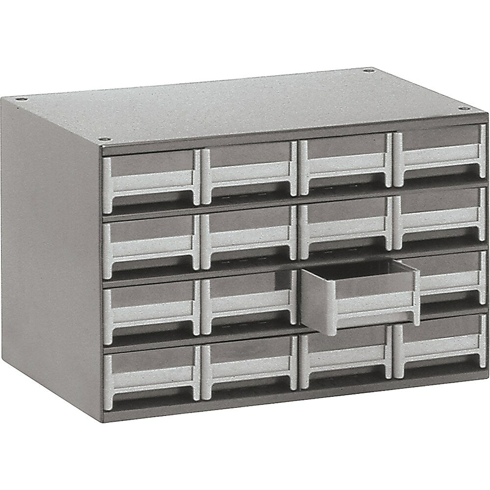 Image of Modular Parts Cabinets, Cabinet, Drawer Dimension W" X D" X H", 4 X 10 9/16 X 2 1/8, Grey