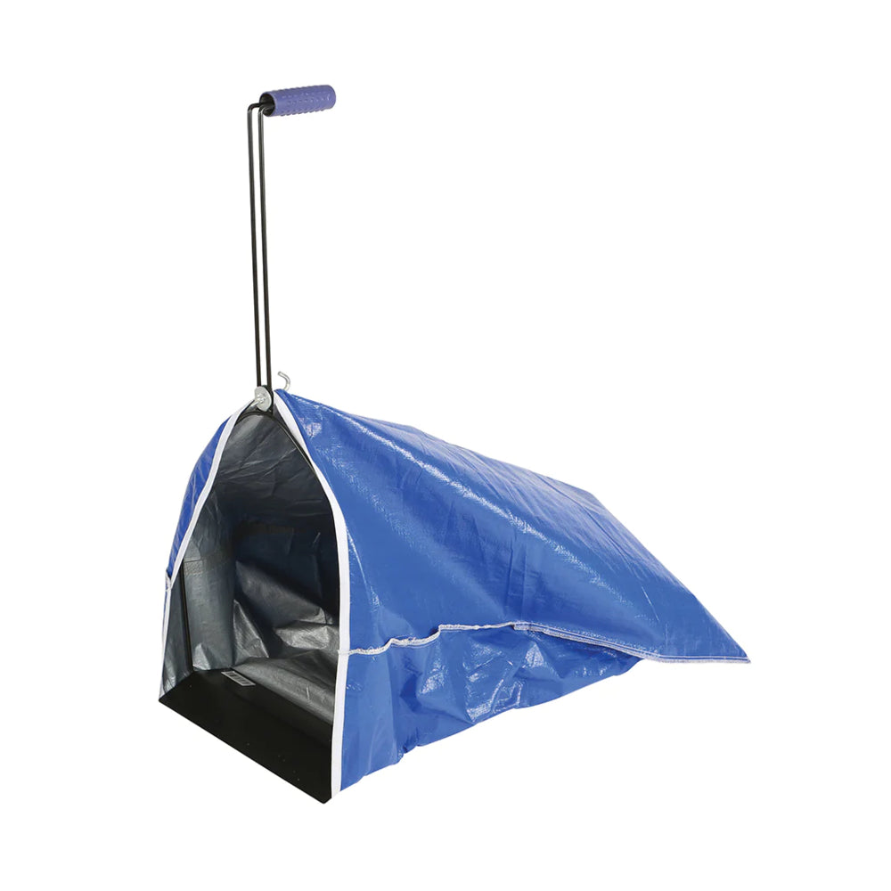 Image of Globe Commercial Products Litter Scoop with Bag - 6 Pack, Blue_74092