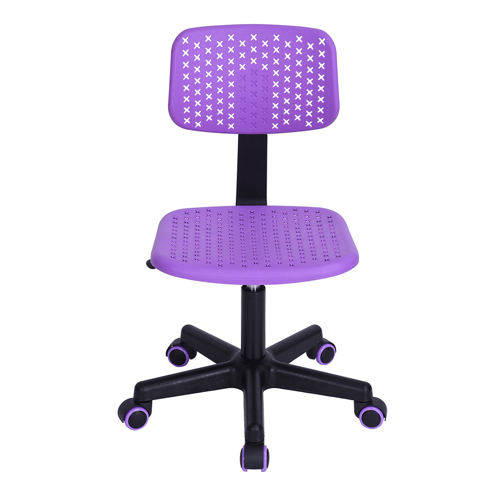 purple office chair staples