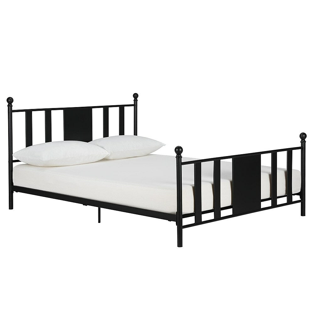 Image of DHP Langham Metal Bed Queen - Black