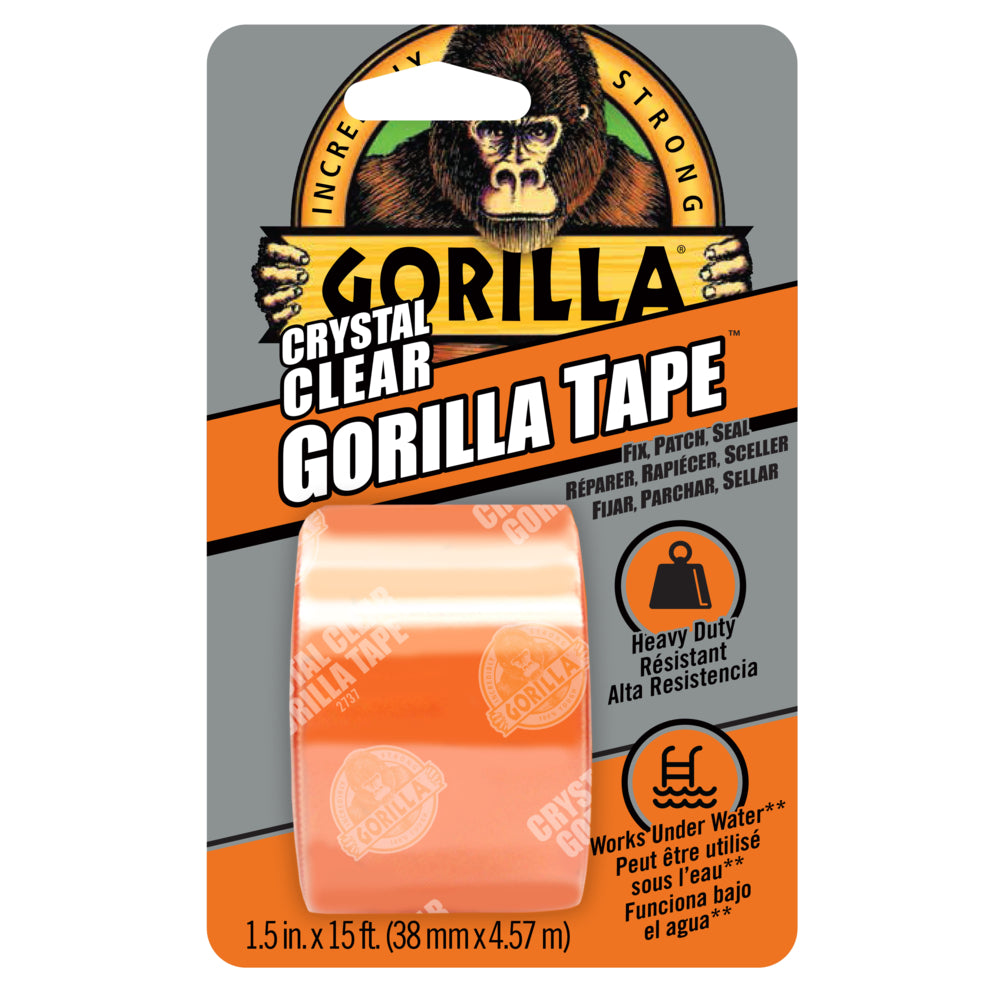 Image of Gorilla Clear Repair Tape, 9yd